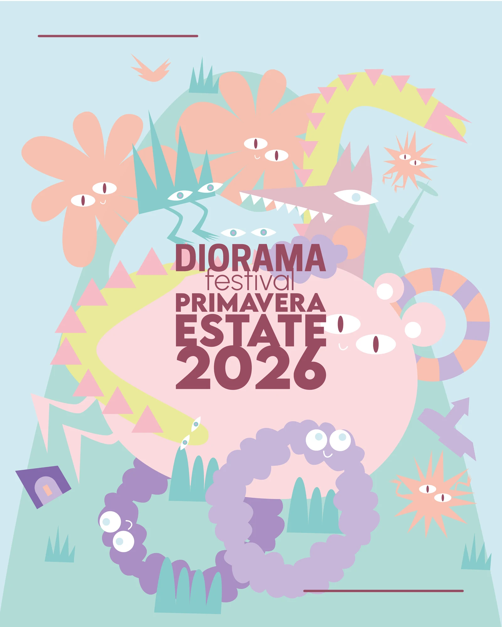 Immagine coordinata del Diorama Festival